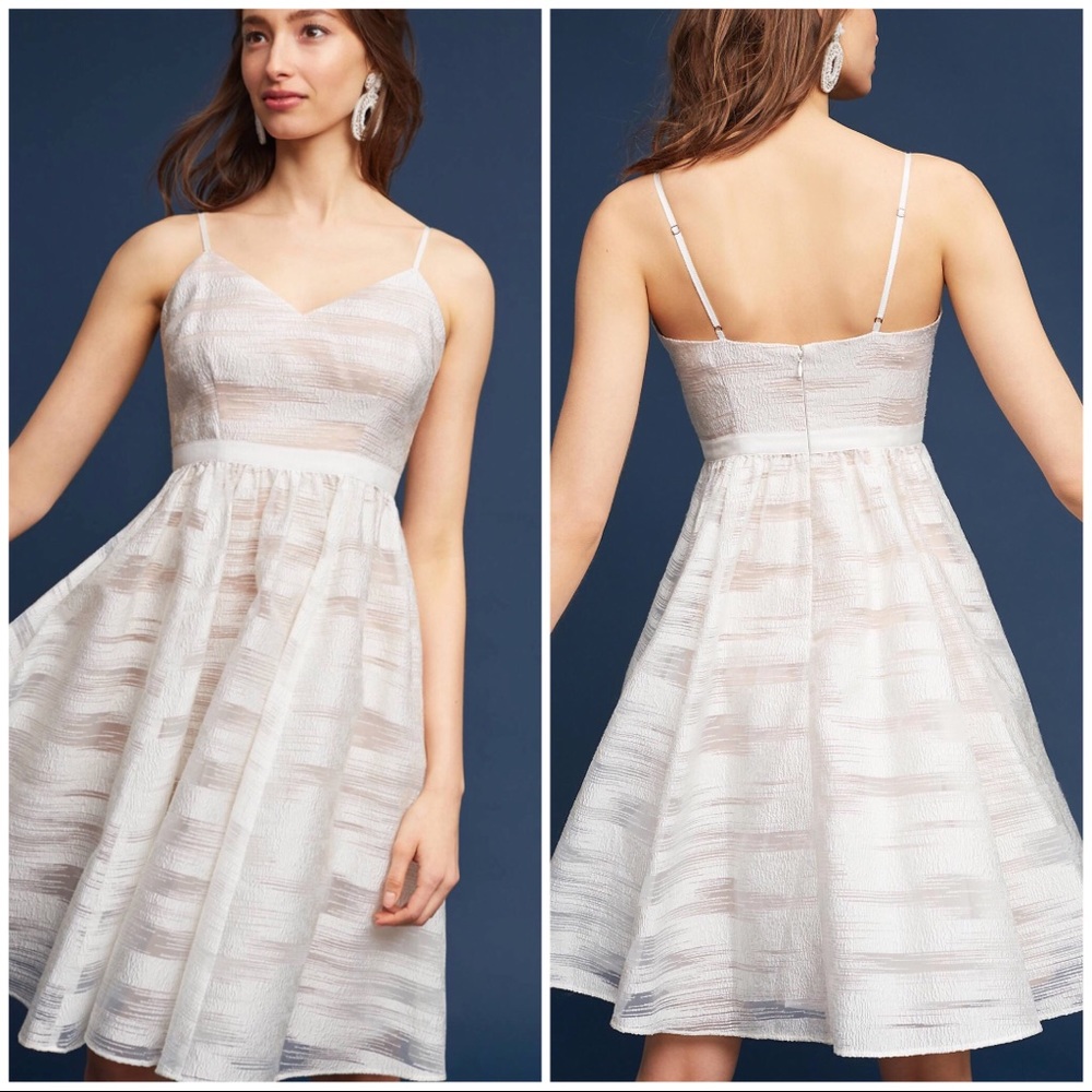 🎉3xHP🎉 Anthropologie ✨Elegant✨ Fit-&-Flare Dress